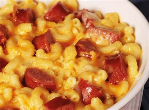 Spicy Mac And Cheese With Sausage Smoked Sausage Recipes Hillshire Farm Sausage Recipes Recipes