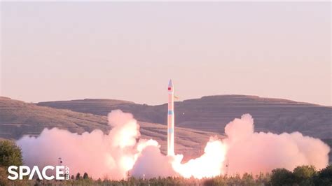 Chinas Kuaizhou 1A Rocket Launches Shiyan 14 And Shiyan 15 Satellites