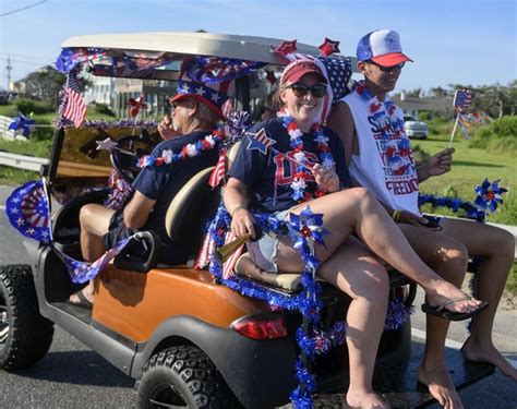 2022 Hatteras Village Golf Cart Parade Draws A Crowd With Slideshow Island Free Press