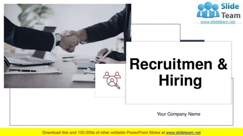 Recruitment And Hiring Powerpoint Presentation Slides