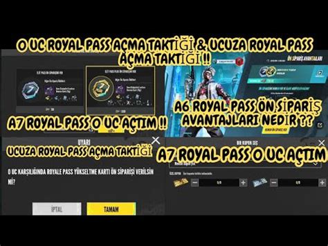 Uc Rp A Tim A Royal Pass Ucuza Nasil A Ilir Pubg Mob Le A N