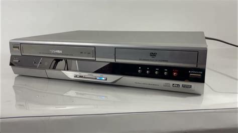 Toshiba Dvd Recordervcr D Vr4xsu Combo Copy Vhs To Dvd Youtube