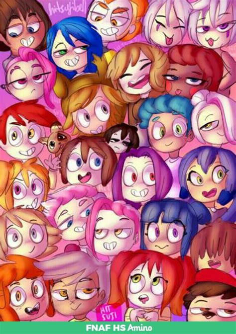 Fnafhs Todos Los Personajes Fnafhs Fnafhs Amino Dibujos De Fnafhs