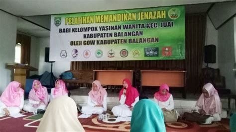 InfoPublik GOW Balangan Gelar Pelatihan Memandikan Jenazah Kepada