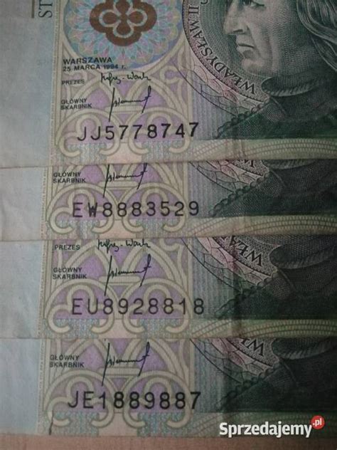 Banknot Banknoty Zl Z R Ciekawe Numery Bytom Sprzedajemy Pl