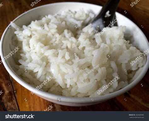 White Rice Stock Photo 369409985 Shutterstock