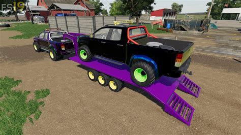 2014 Lizard Pickup Trailers V 1 1 FS19 Mods Farming Simulator 19 Mods