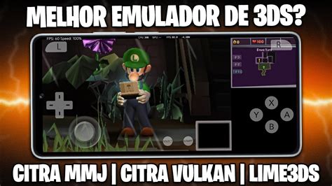 Qual O Melhor Emulador De 3ds Para Android Citra Mmj Citra Vulkan