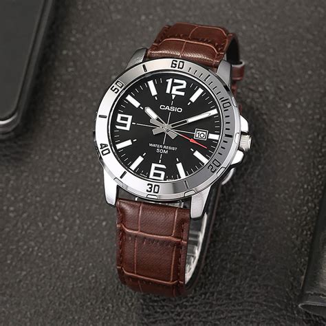 Rel Gio Casio Masculino Collection Mtp Vd L Bvudf D Lumian