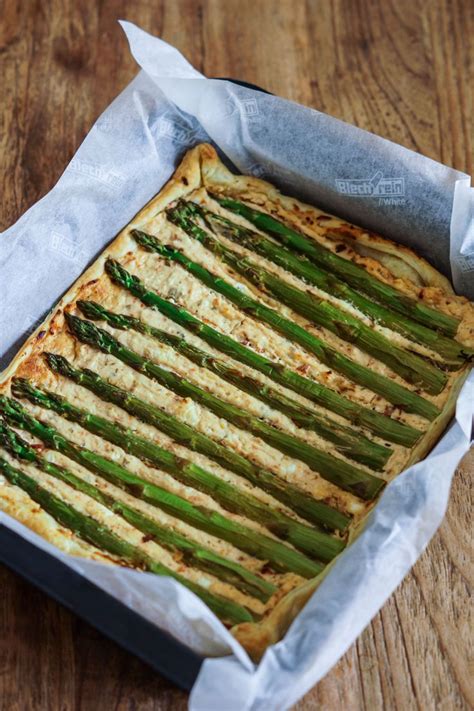 Spargel Bl Tterteig Tarte Asparagus Puff Pastry Tarte Asparagus