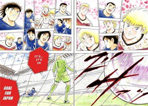 This Scene In Blue Lock Captain Tsubasa Is Similar To Japan Vs