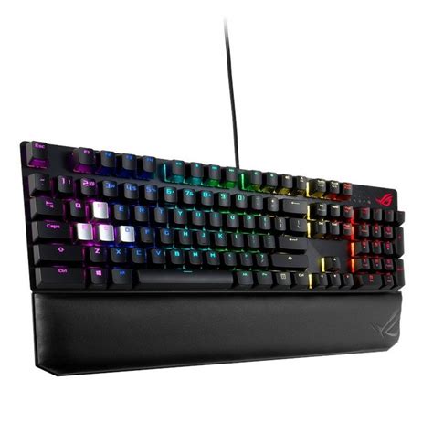 Asus Rog Strix Scope Deluxe Teclado Mecánico Gaming RGB Cherry MX Red