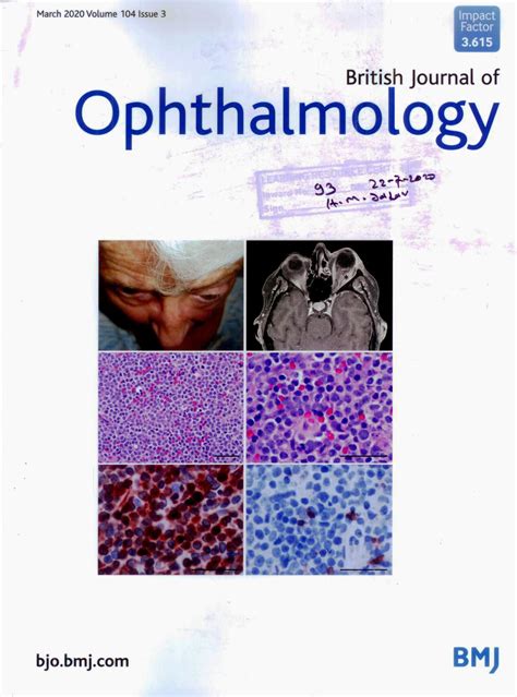 British Journal Of Ophthalmology V 104 I 03 Lrc