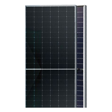 A Grade Bifacial Double Glass W Topcon Full Black Lower Degradation