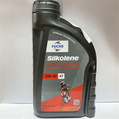 Nhớt Fuchs Silkolene Scoot Sport 4 5W40 1L cho xe tay ga giá tốt