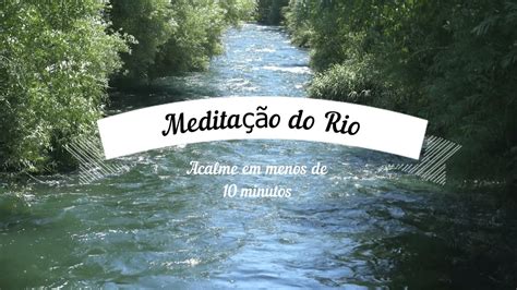 Medita O Guiada Folhas Do Rio Acalme Sua Mente Em Menos De Minutos