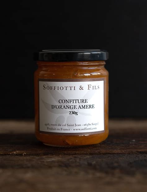 Confiture Dorange Am Re G Culinaries