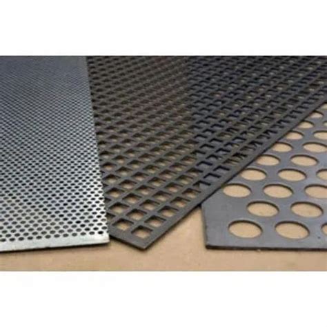 Round Mild Steel Perforated Sheet For Industrial At Rs Square Feet