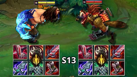 Lifesteal Udyr Vs Lifesteal Warwcik Full Build Fights Best Pentakills