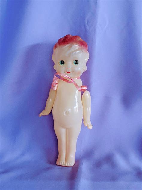 Lindo Mu Eco De Kewpie De Celuloide Vintage Hecho En Jap N Etsy