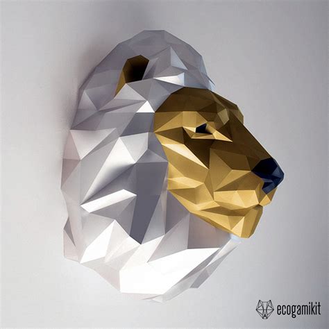 Lion Papercraft Kit