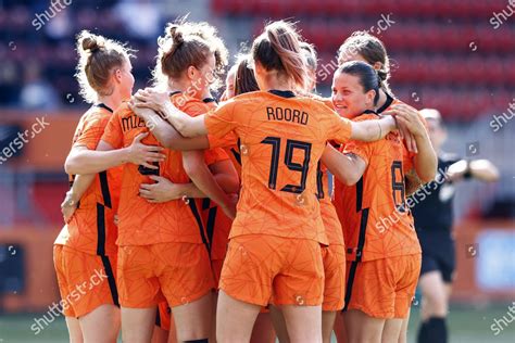 Enschede Netherlands Celebrate Vivianne Miedema Hollands Editorial ...