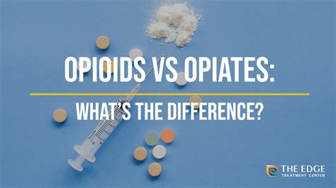 Opioids Vs Opiates The Differences Between These Two Words For The Same Substances