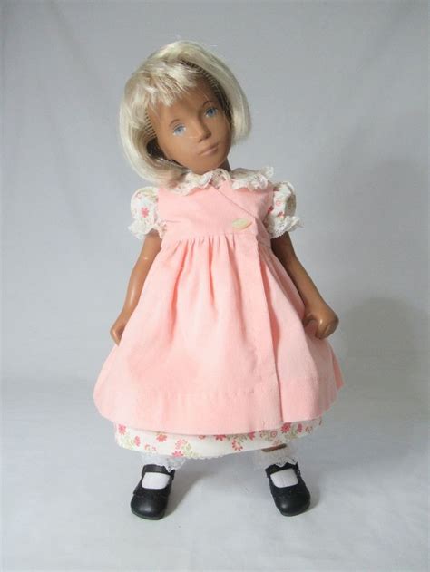 Fine Cord Pinafore Over Dress By Stuart Doll Clothes Sasha Doll Outfits