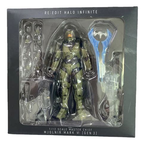 Halo 5 De 18CM Guardianes Maestro Jefe Infinate Mjolnir Mark VI Gen3