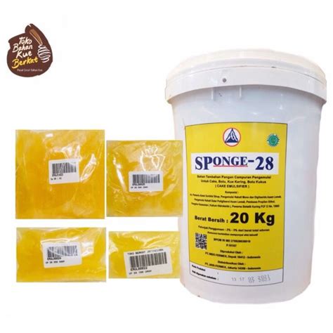 Jual Sponge Repack Kg Cake Emulsifier Pengembang Kue Sp