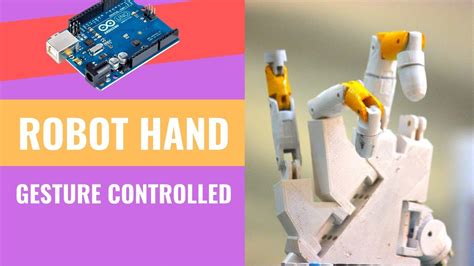 Hand Gesture Controlled Robot Using Arduino Python Opencv Mikail ...