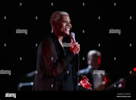 American Legendary Singer Dionne Warwick Performs At The Java Jazz