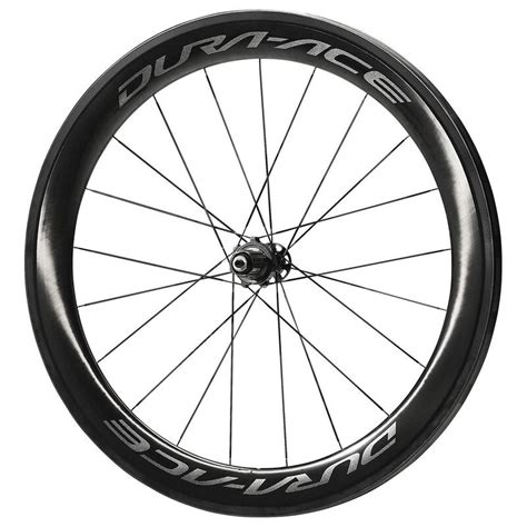 Roue arrière vélo carbone Shimano Dura Ace WH R9100 C60 à boyau 60 mm