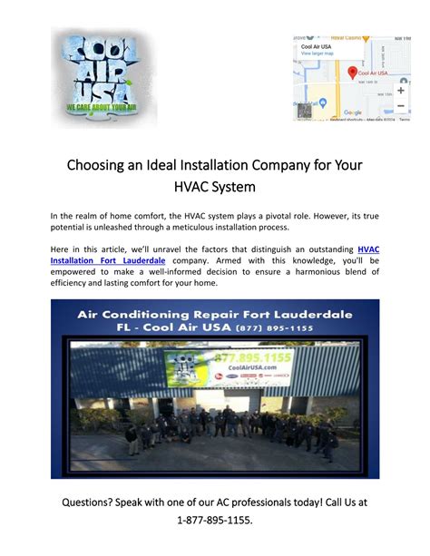 PPT Choosing An Ideal Installation Company For Your HVAC System