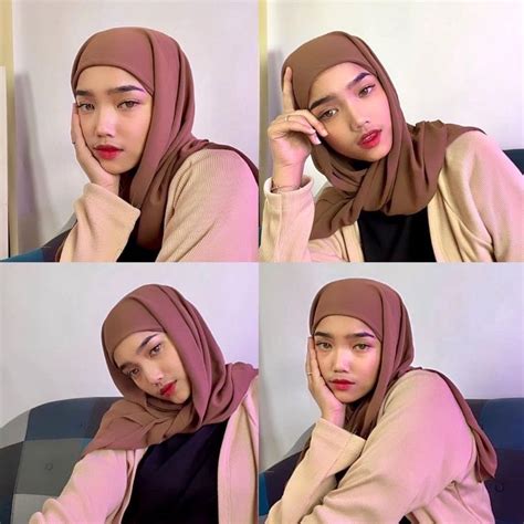 Instant Rectangular FUJI HIJAB PLUS INNER 2IN1 Inner Instant Triangle