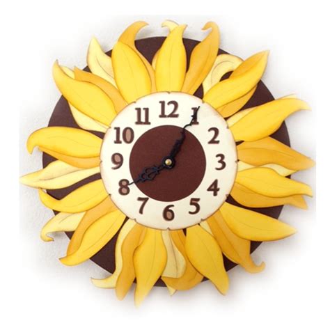 Craft Creations: Beautiful Sunflower Clock