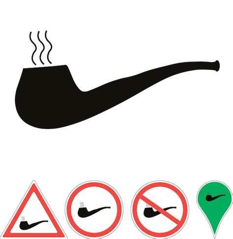 Premium Vector Smoking Pipe
