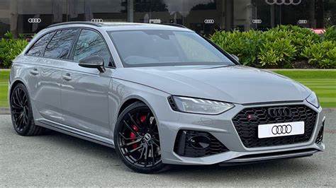 Brand New Audi RS4 Avant Carbon Black 2 9 TFSI V6 450 PS Quattro