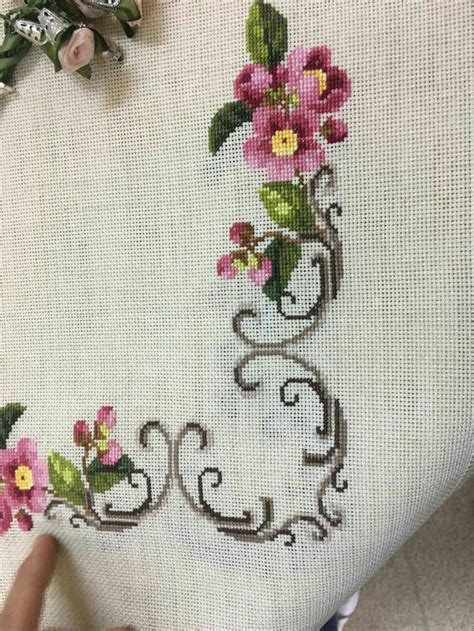 Fatma Alan Adl Kullan C N N Cross Stitch Panosundaki Pin Boncuk