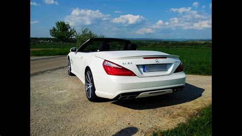 Mercedes SL 65 ///AMG V12 Biturbo SOUND 630 PS HD - YouTube