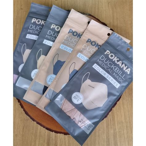 Jual Masker Medis Dewasa Pokana Duckbill Surgical Ply Medical Sachet