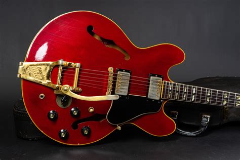 1974 Gibson Es 345 Tdc Bigsby Cherry Guitarpoint