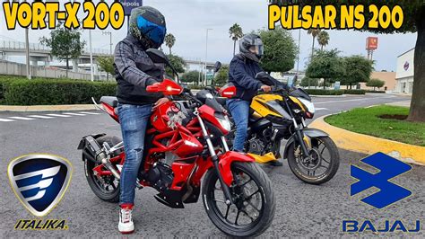 Italika Vortx Vs Pulsar Ns Un Resultado Sorprendente Youtube