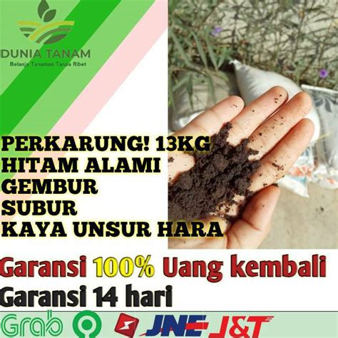 Jual Media Tanam Tanah Lembang Asli Bandung Padat Gembur Subur Humus