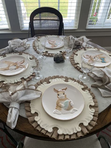 Pin Di Cheryl Hallett Su Easter Tablescapes