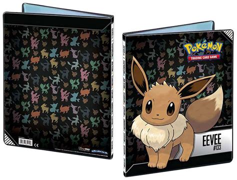 Ultra Pro Pokemon Trading Card Game Card Supplies Eevee 9 Pocket Binder Toywiz