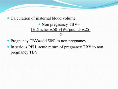 Complications of third stage of labour