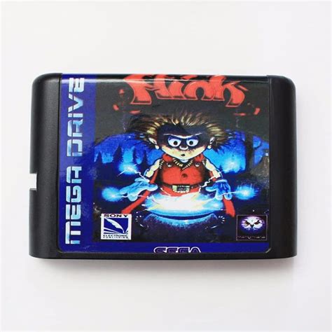 Samrad The Misadventure Of Flink 16 Bit Md Game Card For Sega Mega