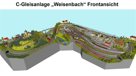 Meises Modelbahncenter Gp C Gleisplan Weisenbach X