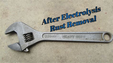 Electrolysis Rust Removal Tutorial ~ Metal casting projects